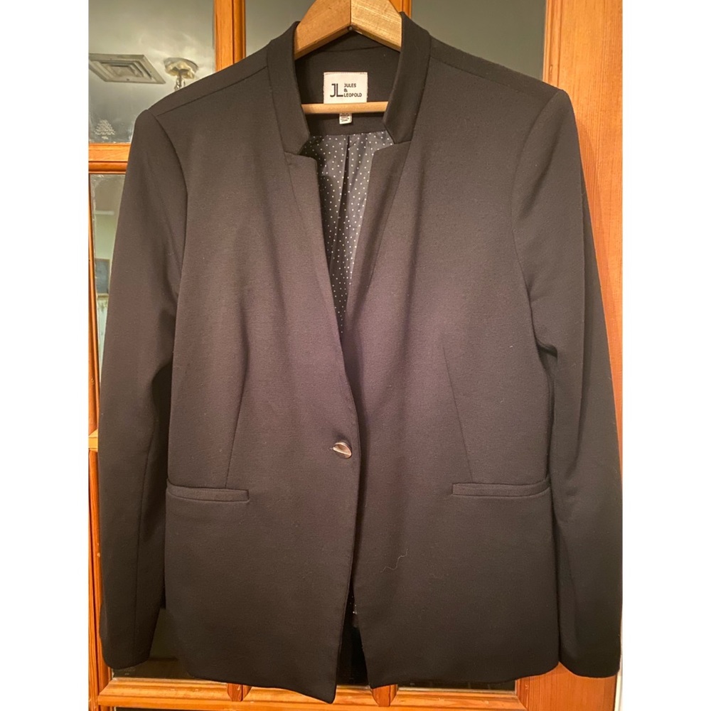 Jules and Leopoldo Black Blazer